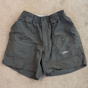 AFTCO Men's Dark Gray Shorts Size 28
